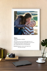 Personalized Poster - Definition Mum