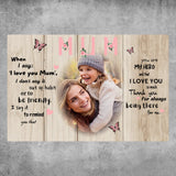 Personalized Poster - Love you, Mum