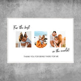 Personalized Poster - For the best Mum