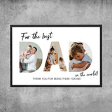 Personalized Poster - For the best Dad