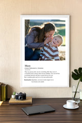 Personalized Poster - Definition Mum