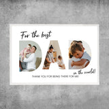 Personalized Poster - For the best Dad