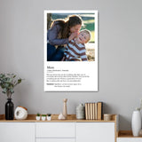 Personalized Poster - Definition Mum