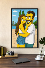 Personalised poster - Portrait in Cartoon-Style