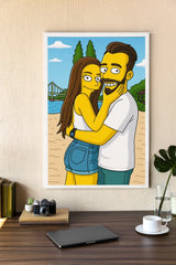 Personalised poster - Portrait in Cartoon-Style