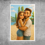 Personalised poster - Animated Portrait