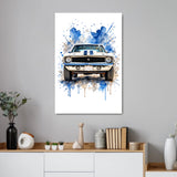 Personalised poster - Watercolour Car