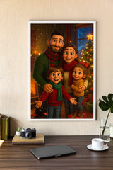 Personalised poster - Christmas Portrait