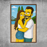 Personalised poster - Portrait in Cartoon-Style