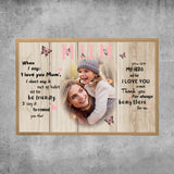 Personalized Poster - Love you, Mum